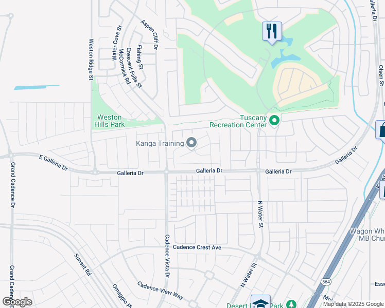 map of restaurants, bars, coffee shops, grocery stores, and more near 235 Cordelia Cove Avenue in Henderson