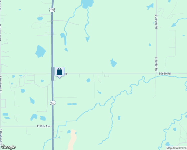 map of restaurants, bars, coffee shops, grocery stores, and more near 4401 South McBride in Stillwater