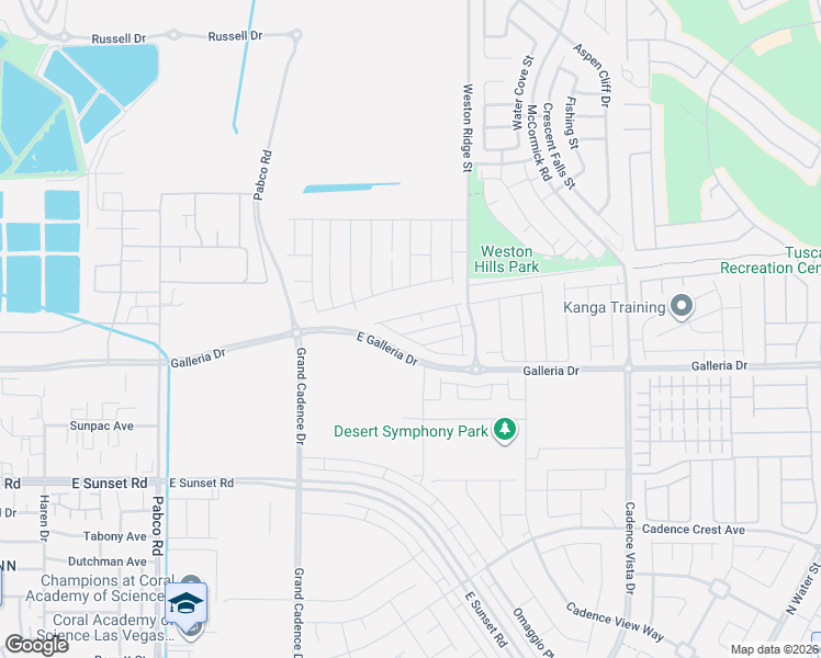 map of restaurants, bars, coffee shops, grocery stores, and more near 190 Wewatta Avenue in Henderson