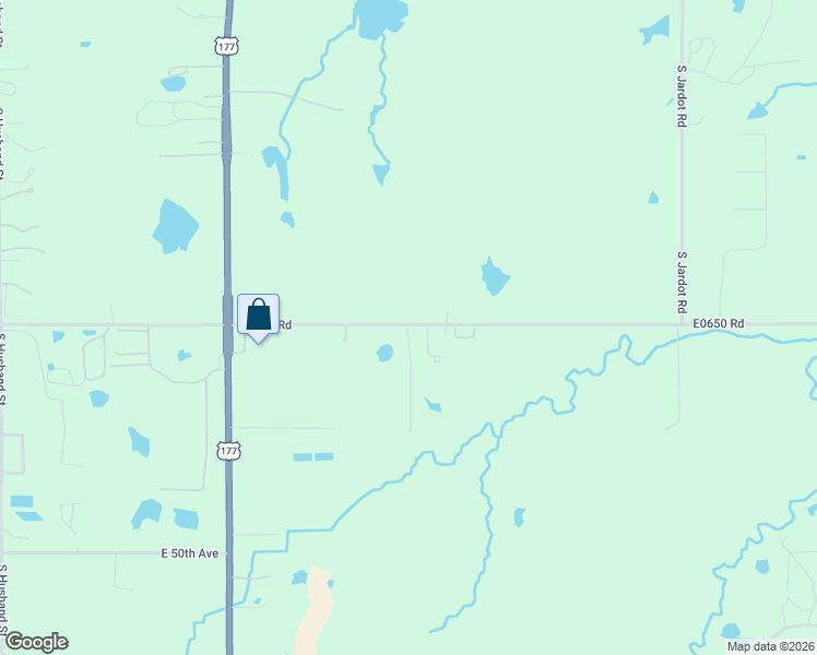 map of restaurants, bars, coffee shops, grocery stores, and more near 4401 South McBride in Stillwater