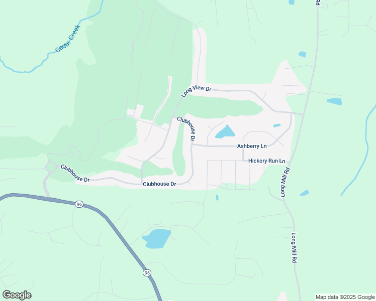 map of restaurants, bars, coffee shops, grocery stores, and more near 170 Clubhouse Drive in Youngsville