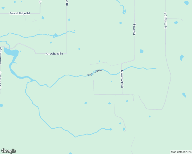 map of restaurants, bars, coffee shops, grocery stores, and more near 6450 Merrimack Road in Sand Springs