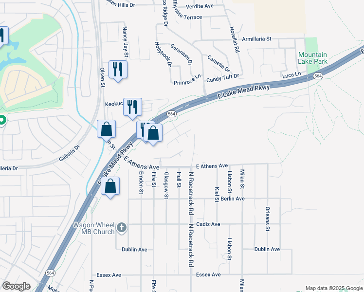map of restaurants, bars, coffee shops, grocery stores, and more near 924 Calville Estates Ct in Henderson
