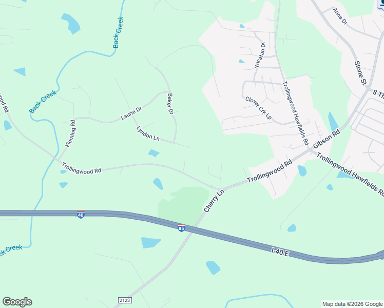 map of restaurants, bars, coffee shops, grocery stores, and more near 1098 Lyndon Ln in Haw River