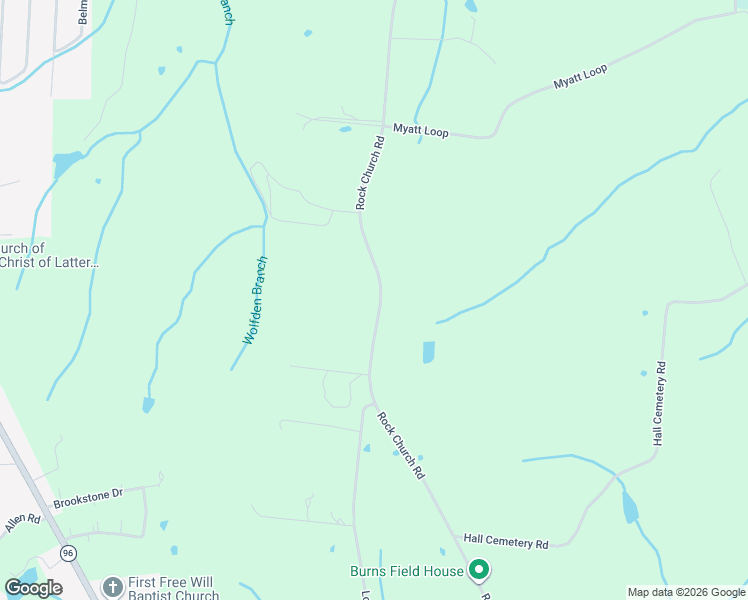 map of restaurants, bars, coffee shops, grocery stores, and more near 538 Buddy Road in Burns