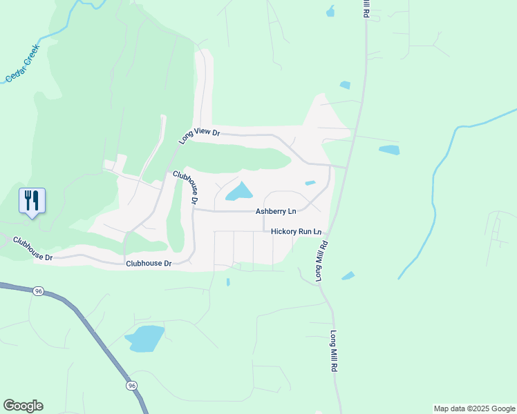 map of restaurants, bars, coffee shops, grocery stores, and more near 240 Ashberry Lane in Franklinton