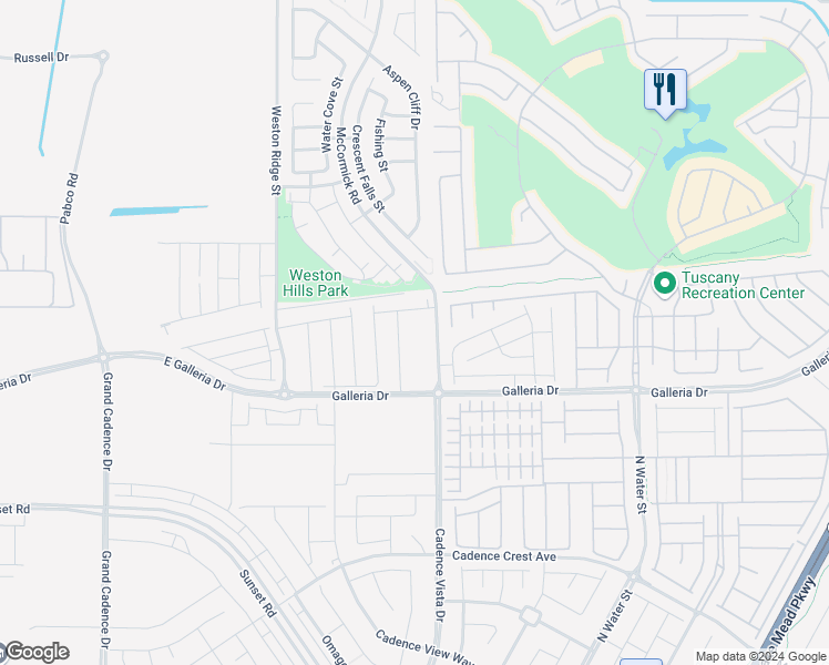 map of restaurants, bars, coffee shops, grocery stores, and more near 853 Bittern Lake Street in Henderson