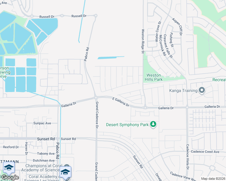 map of restaurants, bars, coffee shops, grocery stores, and more near 197 Jaldena Lane in Henderson