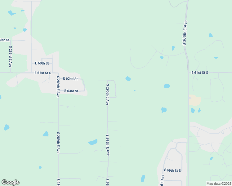 map of restaurants, bars, coffee shops, grocery stores, and more near 6207 South 296th East Avenue in Broken Arrow
