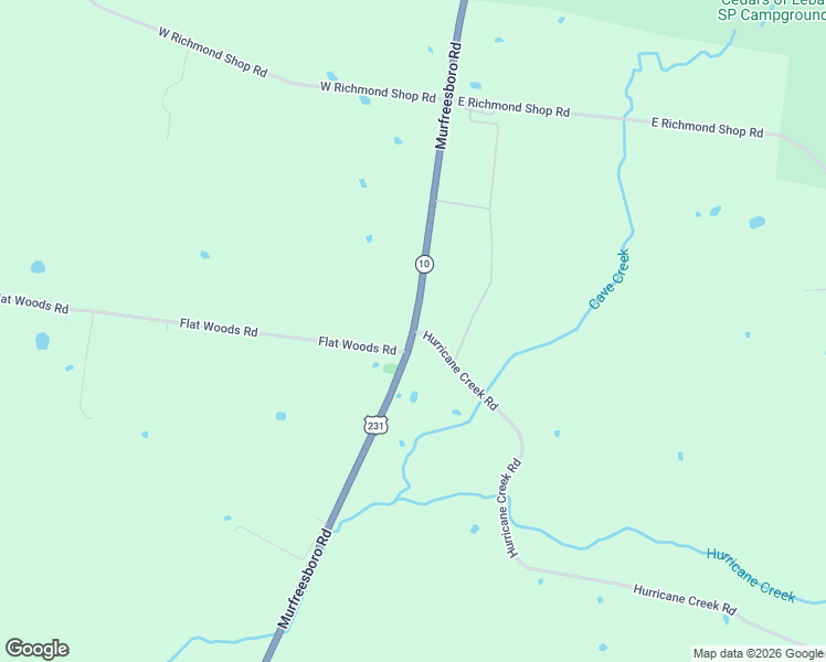 map of restaurants, bars, coffee shops, grocery stores, and more near 6600 Murfreesboro Road in Lebanon