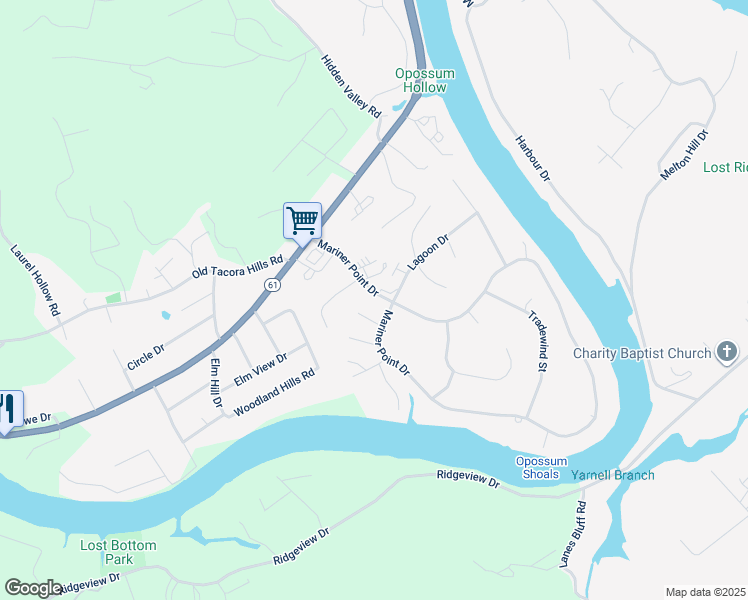 map of restaurants, bars, coffee shops, grocery stores, and more near 700 Marlin Lane in Clinton