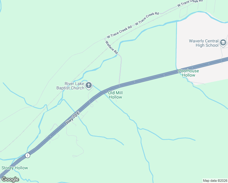map of restaurants, bars, coffee shops, grocery stores, and more near 4365 U.S. 70 in Waverly