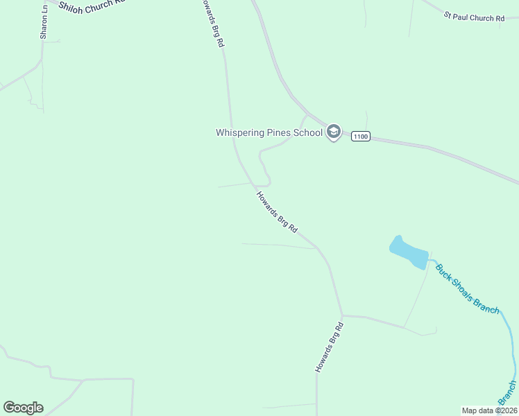 map of restaurants, bars, coffee shops, grocery stores, and more near 2604 Howards Bridge Road in Union Grove