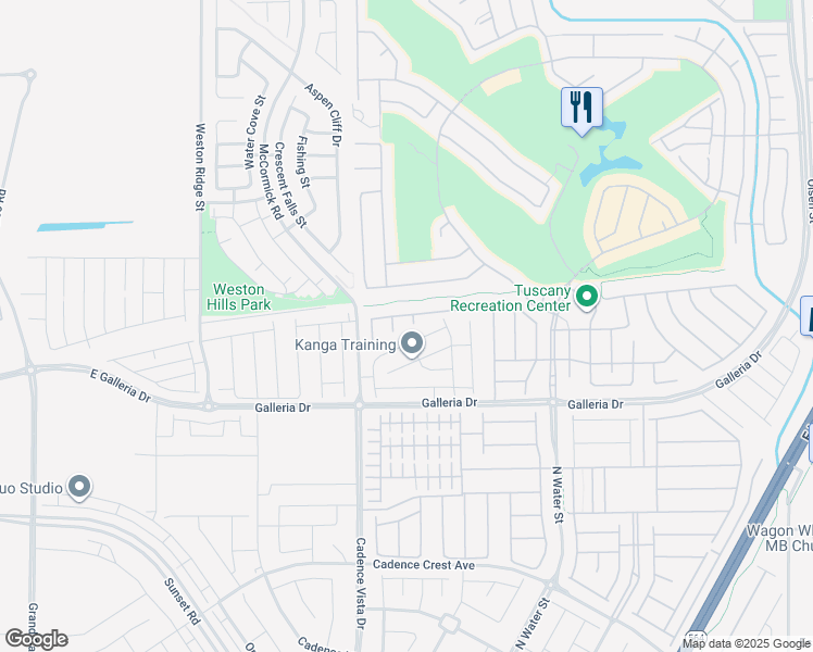 map of restaurants, bars, coffee shops, grocery stores, and more near 871 Punto Di Bellezza in Henderson