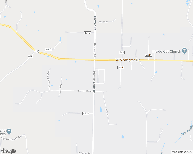 map of restaurants, bars, coffee shops, grocery stores, and more near 581 North Fox Meadows Lane in Fayetteville