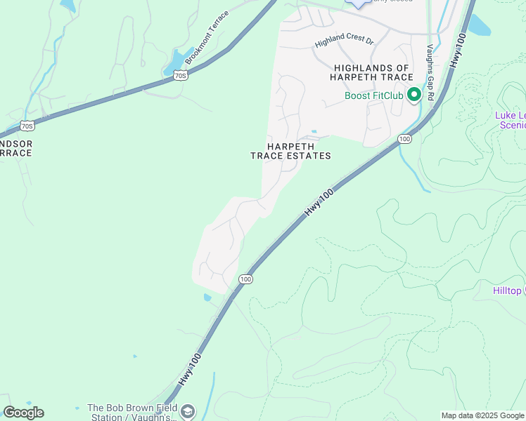 map of restaurants, bars, coffee shops, grocery stores, and more near 112 Harpeth Trace Court in Nashville