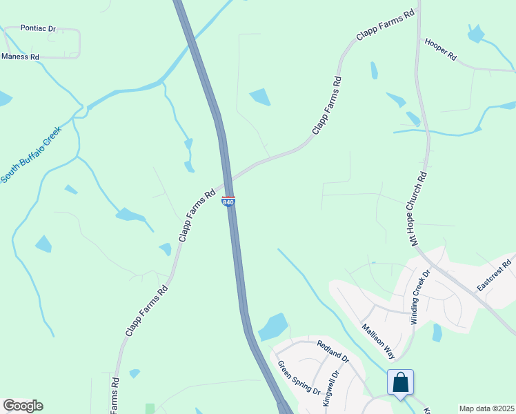map of restaurants, bars, coffee shops, grocery stores, and more near 279 Clapp Farms Road in Greensboro