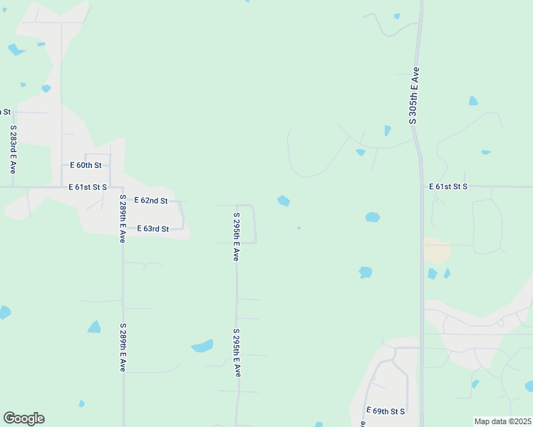 map of restaurants, bars, coffee shops, grocery stores, and more near 6207 South 296th East Avenue in Broken Arrow