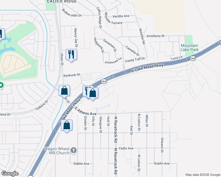 map of restaurants, bars, coffee shops, grocery stores, and more near 924 Calville Estates Court in Henderson