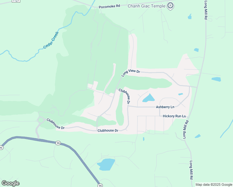 map of restaurants, bars, coffee shops, grocery stores, and more near 515 Long View Drive in Youngsville