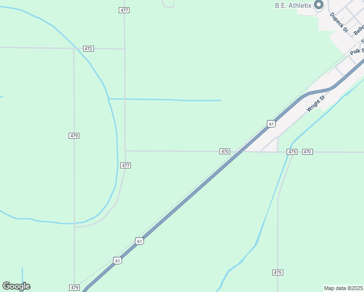 map of restaurants, bars, coffee shops, grocery stores, and more near 153 County Road 470 in Steele