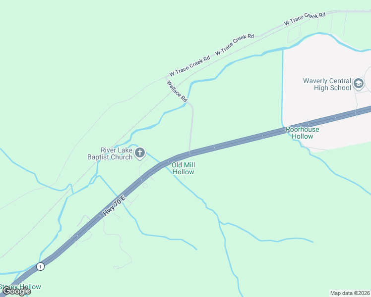 map of restaurants, bars, coffee shops, grocery stores, and more near 4365 U.S. 70 in Waverly