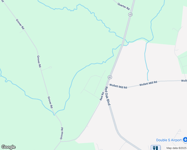 map of restaurants, bars, coffee shops, grocery stores, and more near in Red Oak