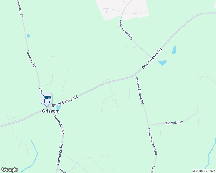 map of restaurants, bars, coffee shops, grocery stores, and more near 1125 Bruce Garner Road in Wake Forest