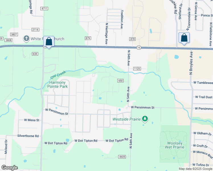 map of restaurants, bars, coffee shops, grocery stores, and more near 657 North Genevieve Avenue in Fayetteville