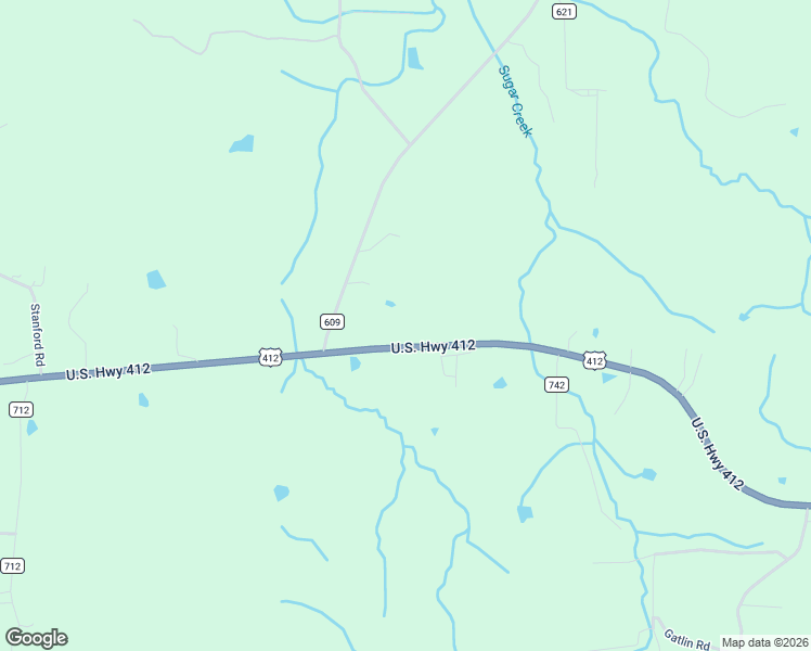 map of restaurants, bars, coffee shops, grocery stores, and more near 9855 U.S. 412 in Paragould