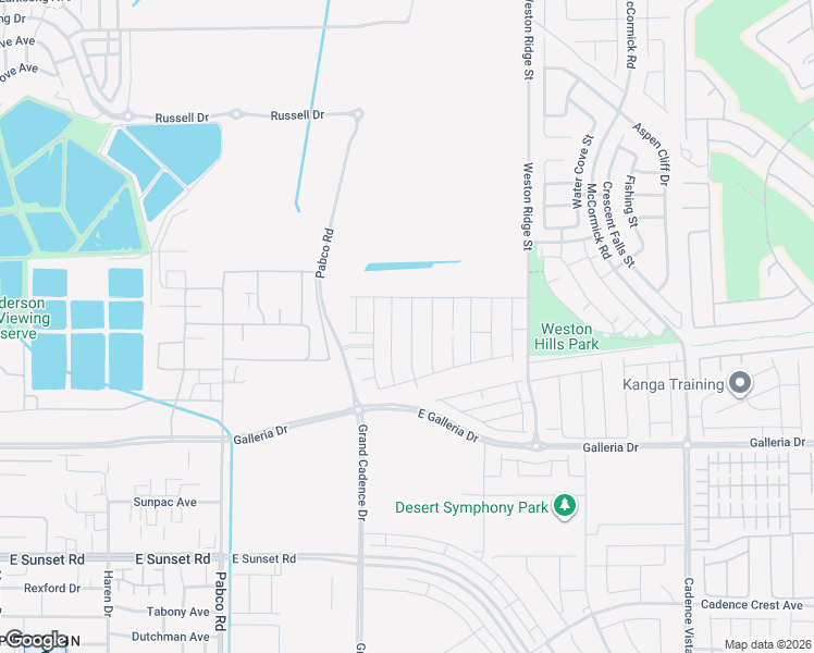 map of restaurants, bars, coffee shops, grocery stores, and more near 2292-2620 Pabco Road in Henderson