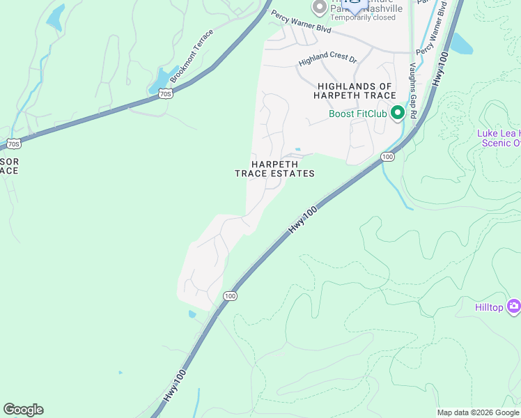 map of restaurants, bars, coffee shops, grocery stores, and more near 767 Harpeth Trace Drive in Nashville