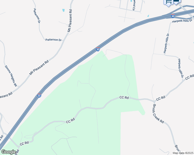 map of restaurants, bars, coffee shops, grocery stores, and more near 1032 Cross Country Drive in Kingston Springs