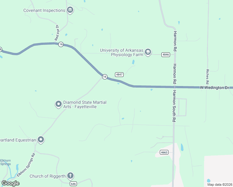 map of restaurants, bars, coffee shops, grocery stores, and more near 601 North Timber Ridge Road in Fayetteville