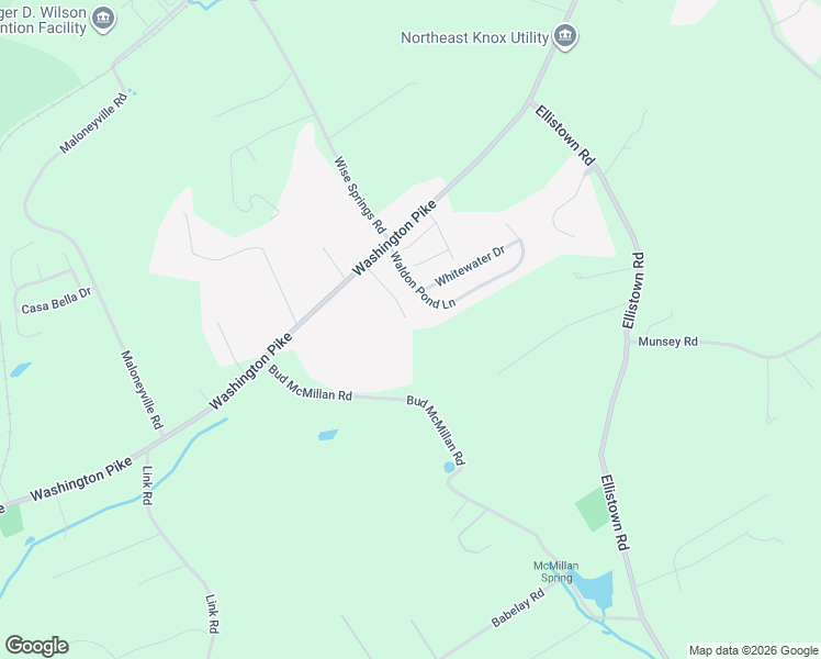 map of restaurants, bars, coffee shops, grocery stores, and more near 4600 Golden Pond Way in Knoxville