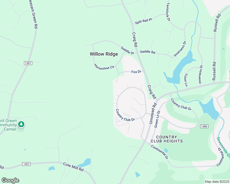 map of restaurants, bars, coffee shops, grocery stores, and more near 6 Horizon Circle in Durham