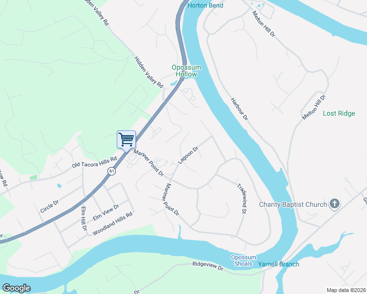 map of restaurants, bars, coffee shops, grocery stores, and more near 109 Meridian Way in Clinton