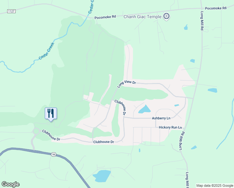 map of restaurants, bars, coffee shops, grocery stores, and more near 475 Long View Drive in Franklinton