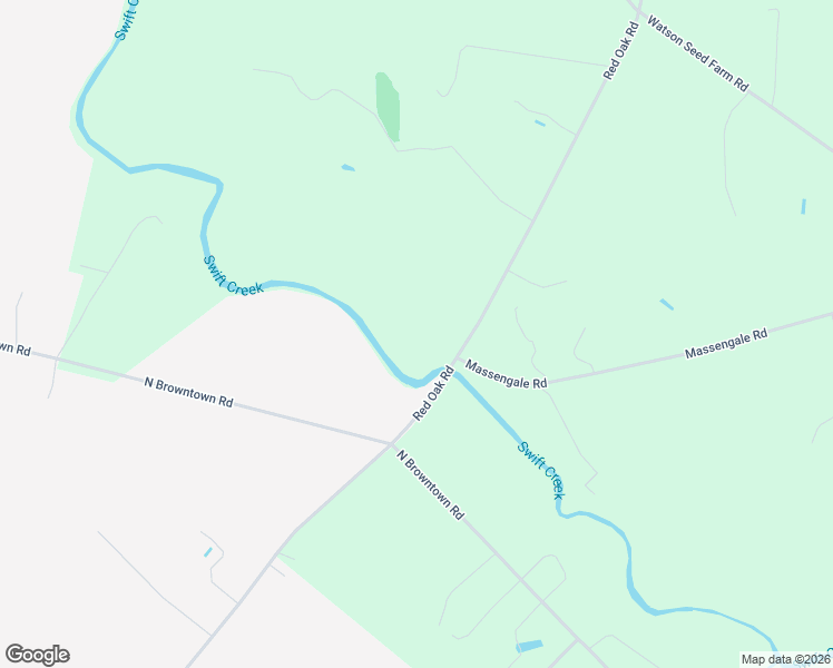 map of restaurants, bars, coffee shops, grocery stores, and more near 8720-8754 Red Oak Road in Whitakers