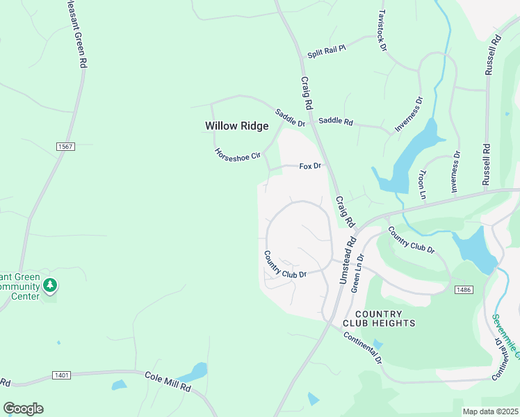 map of restaurants, bars, coffee shops, grocery stores, and more near 6 Horizon Circle in Durham