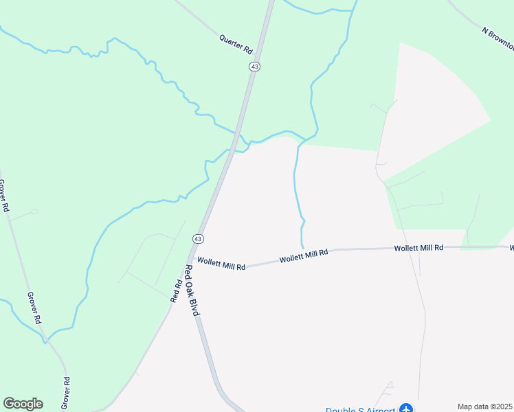 map of restaurants, bars, coffee shops, grocery stores, and more near in Red Oak