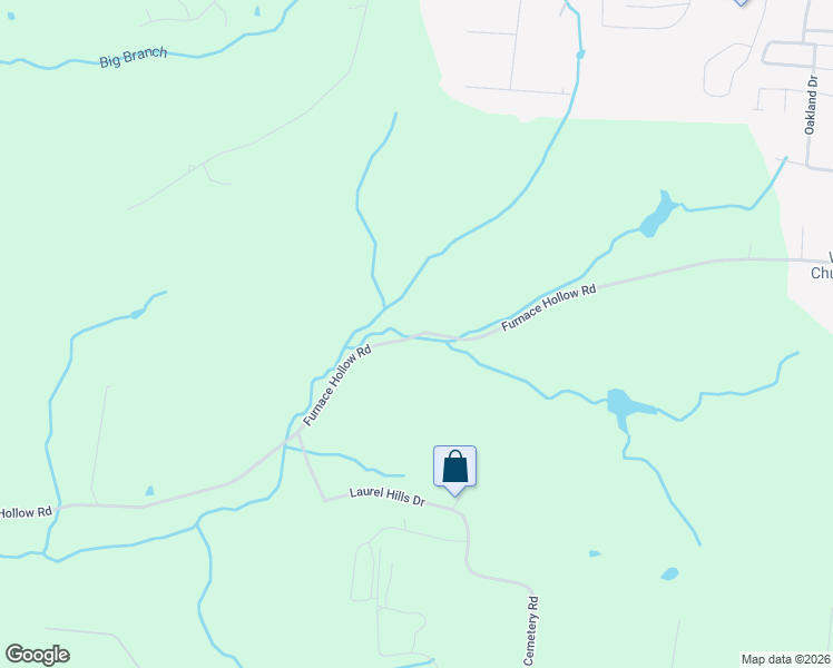 map of restaurants, bars, coffee shops, grocery stores, and more near 671 Furnace Hollow Road in Dickson