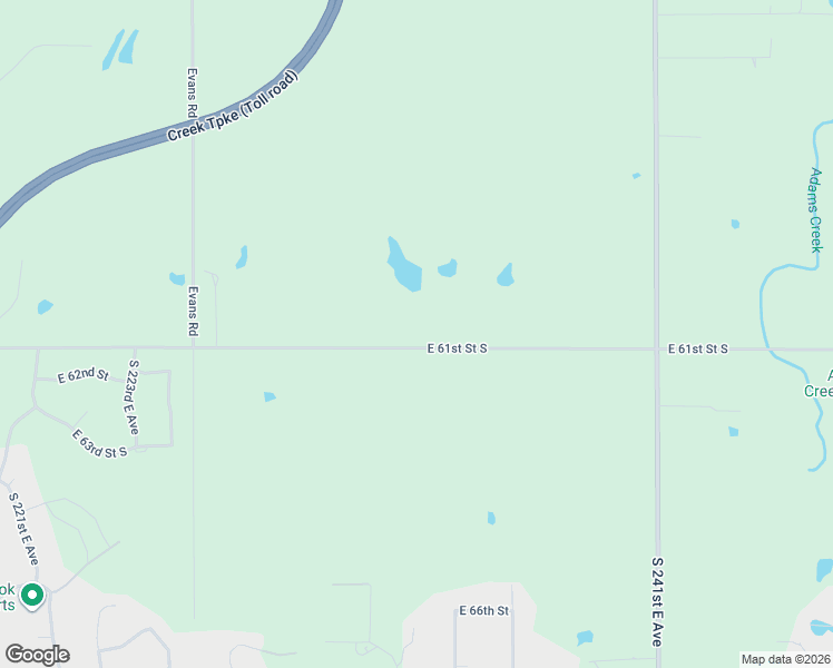 map of restaurants, bars, coffee shops, grocery stores, and more near 13685 East 61st Street South in Broken Arrow