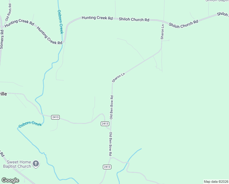 map of restaurants, bars, coffee shops, grocery stores, and more near 2545 Old Ben Bow Road in Union Grove