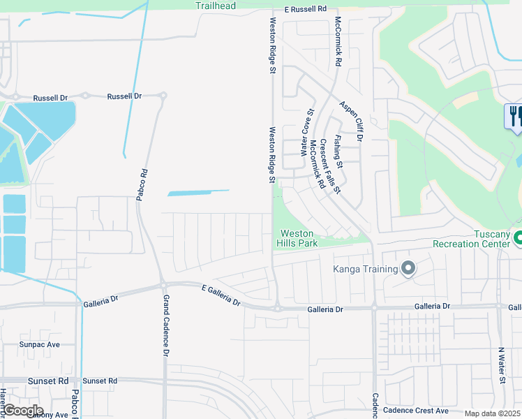 map of restaurants, bars, coffee shops, grocery stores, and more near 254 Kobuk Avenue in Henderson