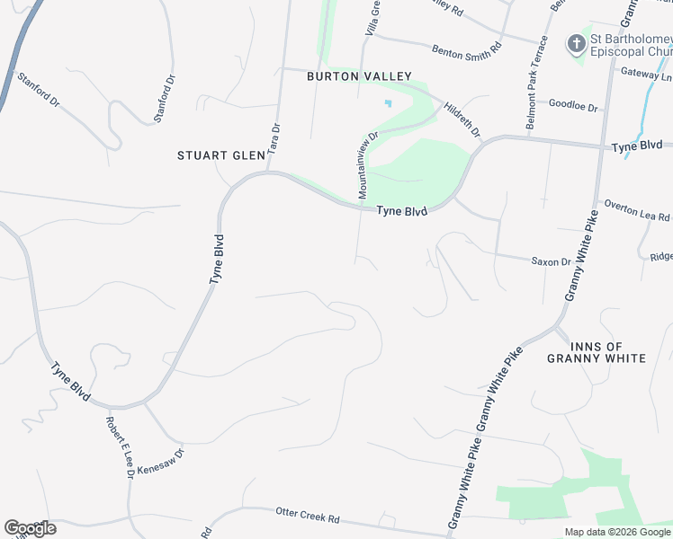 map of restaurants, bars, coffee shops, grocery stores, and more near 5811 Still Hollow Rd in Nashville