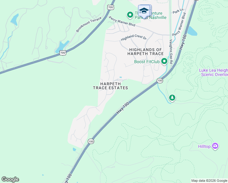 map of restaurants, bars, coffee shops, grocery stores, and more near in Nashville