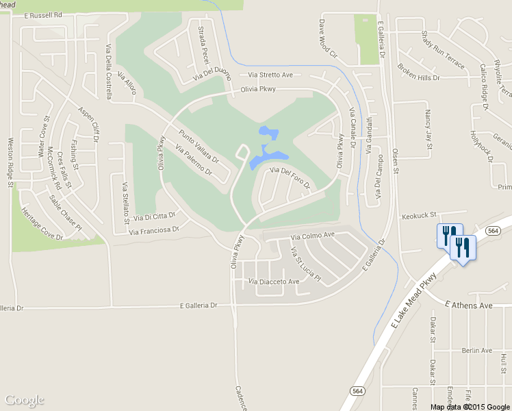 map of restaurants, bars, coffee shops, grocery stores, and more near 937 Rue Grand Paradis Lane in Henderson