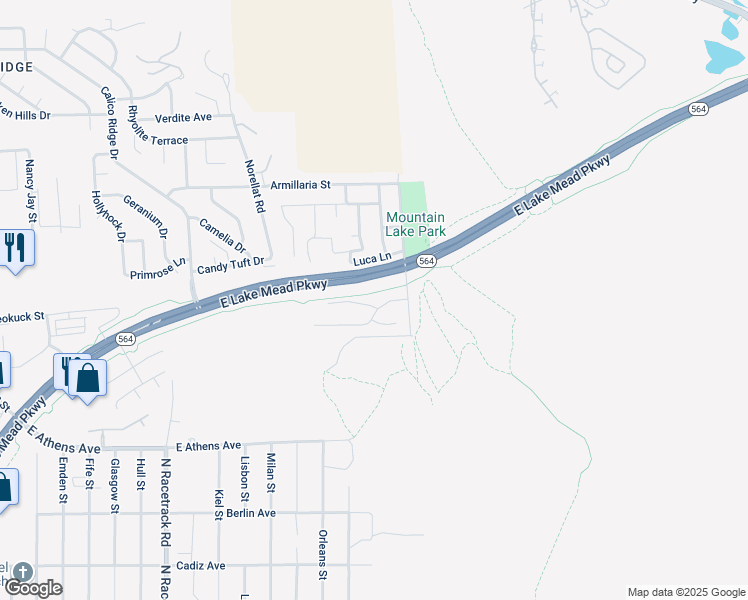 map of restaurants, bars, coffee shops, grocery stores, and more near 976 Soaring Moon Drive in Henderson