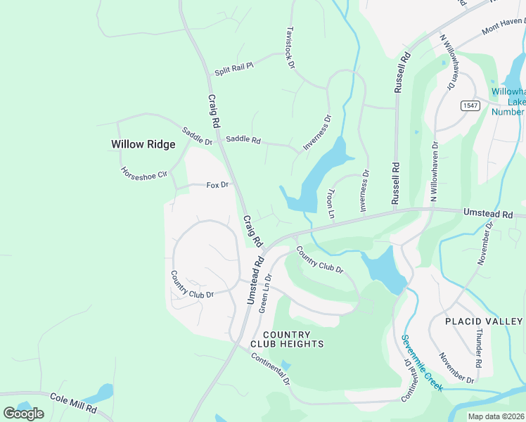 map of restaurants, bars, coffee shops, grocery stores, and more near 304 Kinross Court in Durham